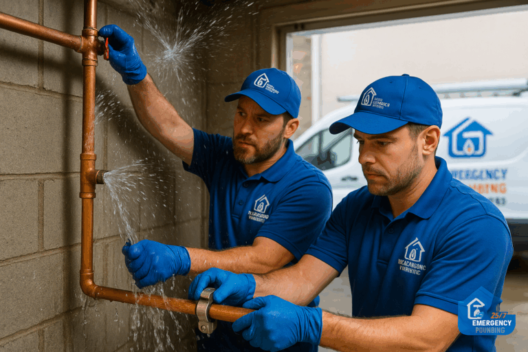 burst pipe rapair